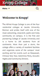 Mobile Screenshot of krupp-college.de